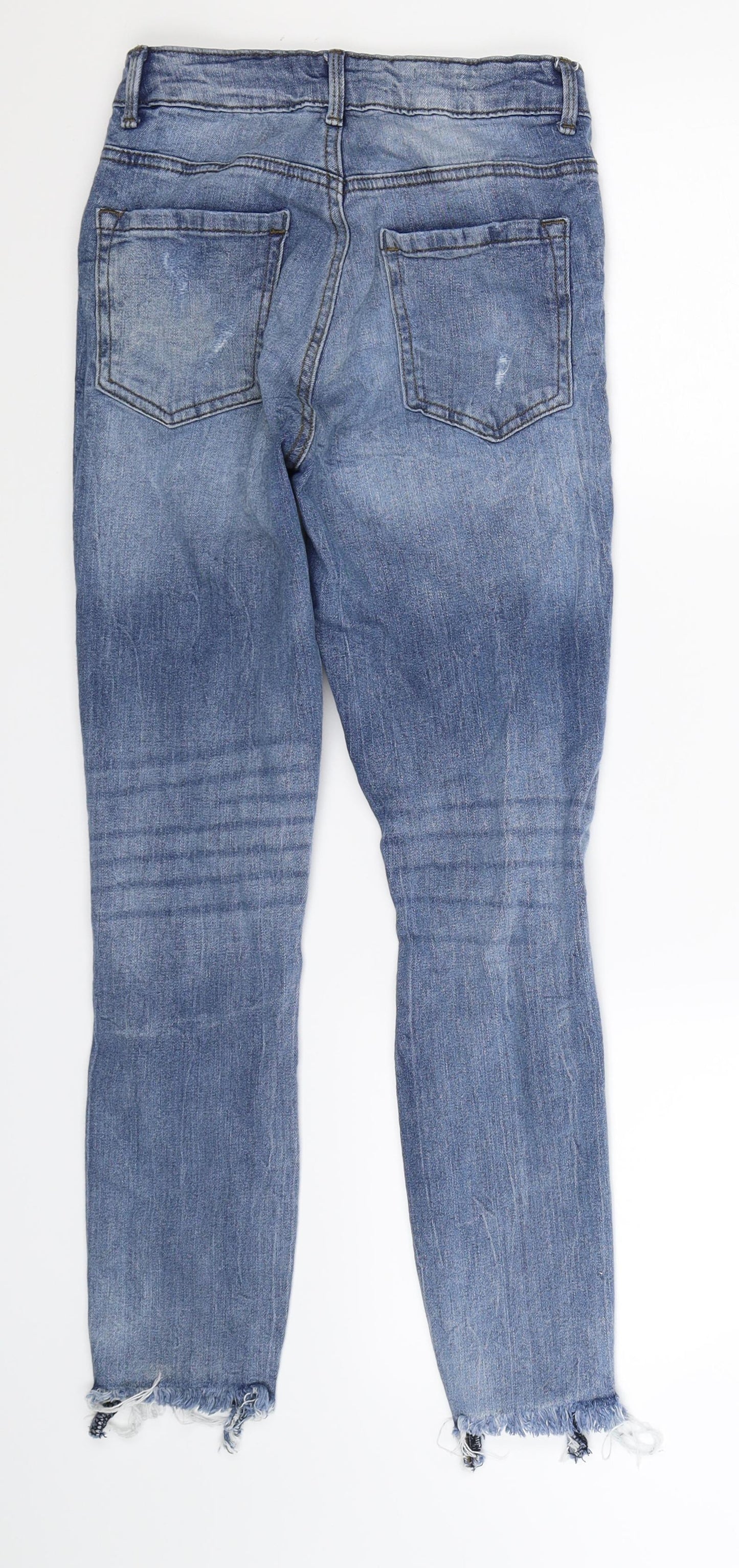 Denim Co Womens Blue  Denim Skinny Jeans Size 8 L25 in