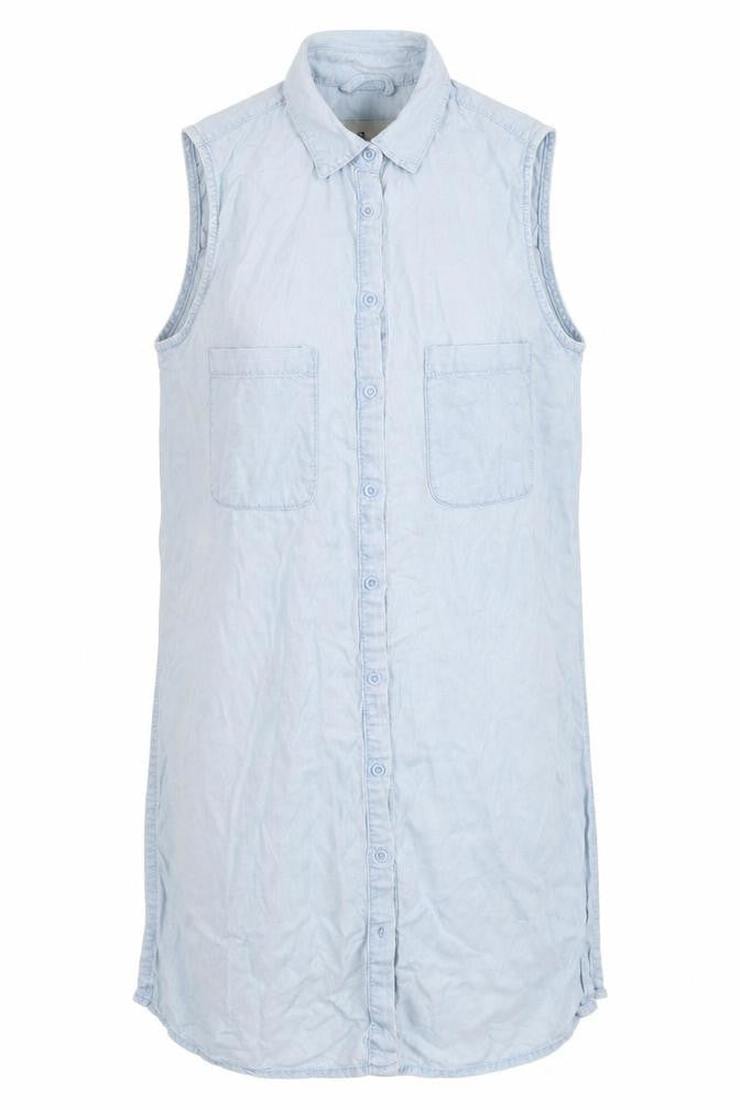 Denim Co Womens Blue   Basic Button-Up Size 10