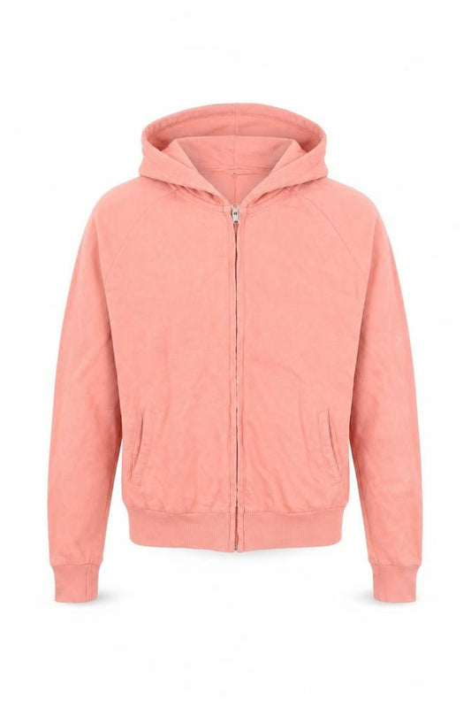 One & Unik Womens Pink   Full Zip Hoodie Size S