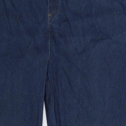 Preloved Amazon Womens Blue  Denim Jegging Jeans Size XL L28 in - Detail