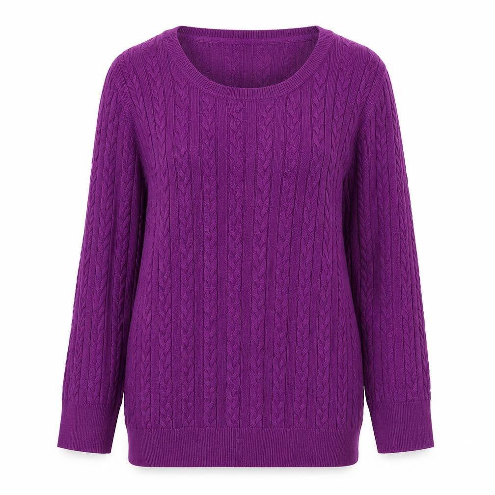 H&M Womens Purple   Pullover Jumper Size M