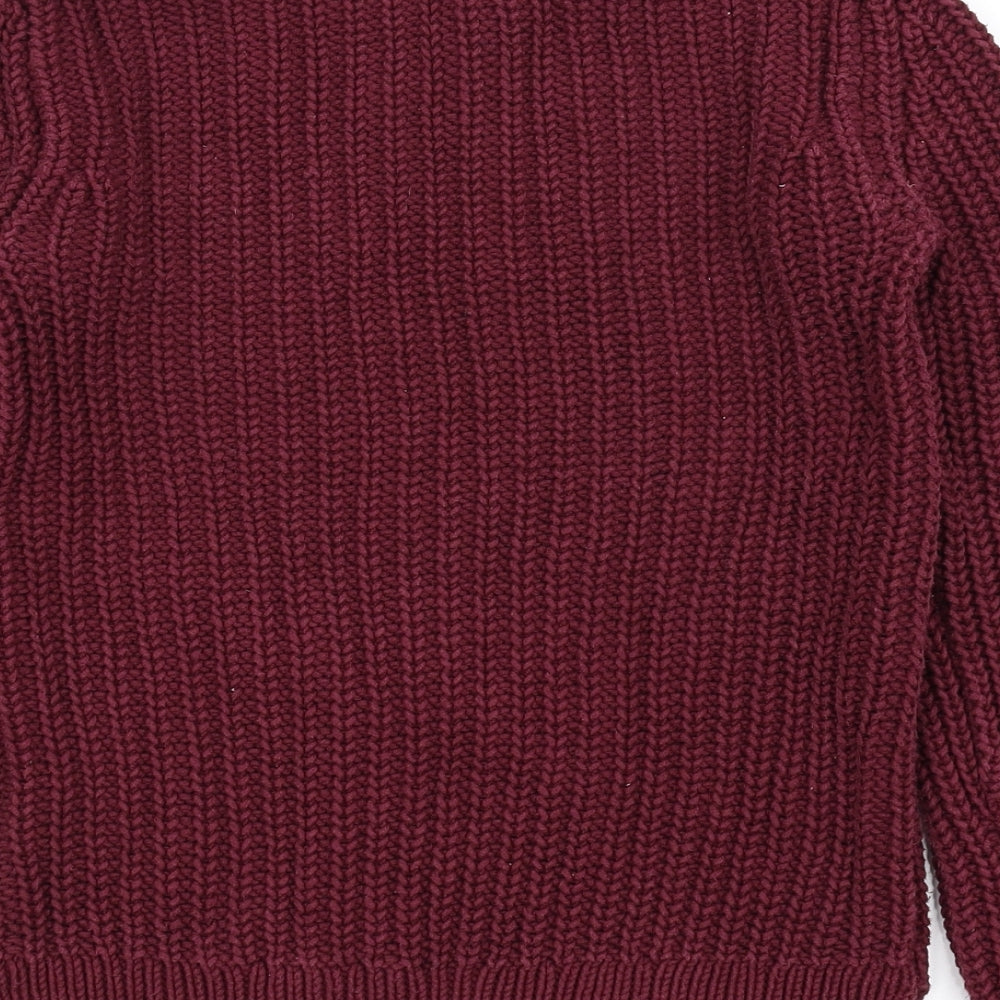 Nautica Womens Purple   Pullover Jumper Size S