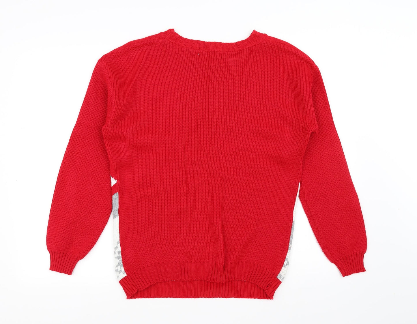 alessandra Womens Red   Pullover Jumper Size M
