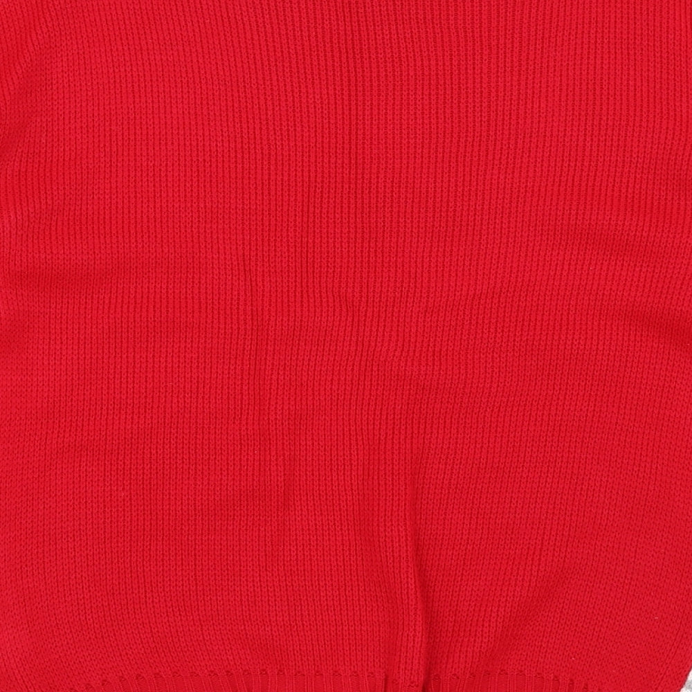 alessandra Womens Red   Pullover Jumper Size M
