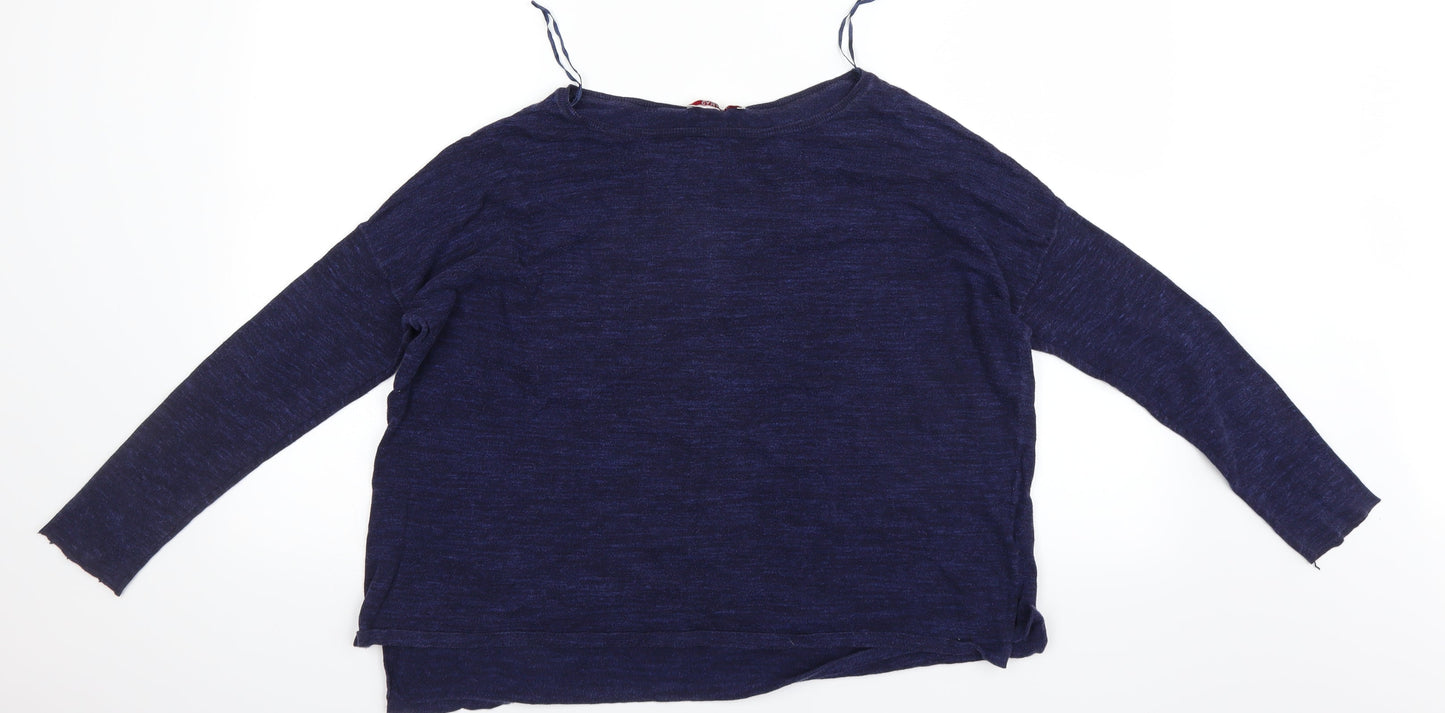 Camaïeu Womens Blue   Pullover Jumper Size 8