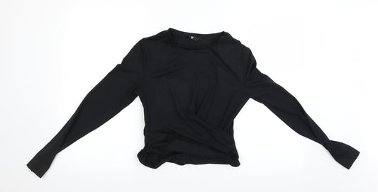 Very Womens Black   Basic T-Shirt Size 6