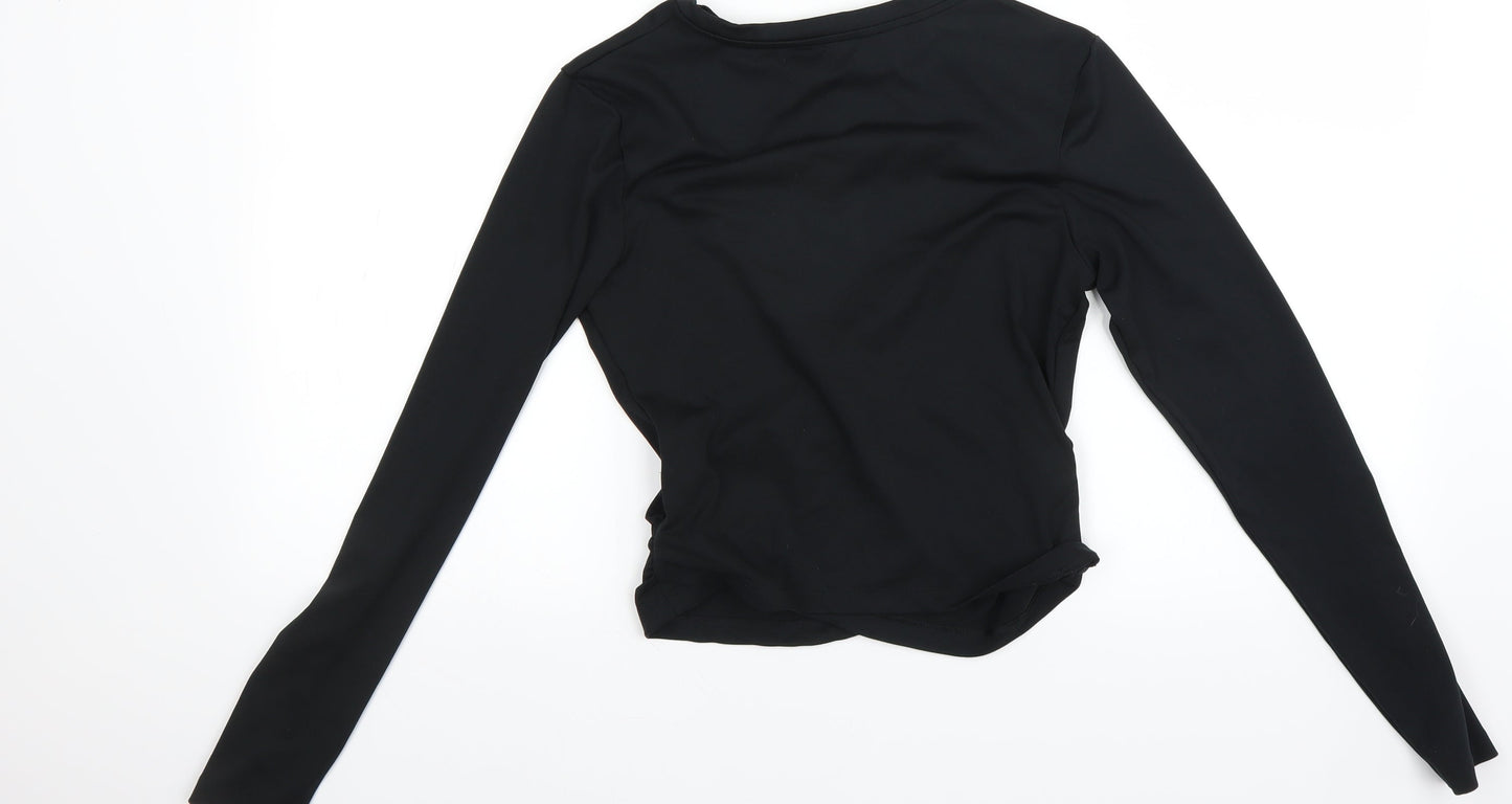 Very Womens Black   Basic T-Shirt Size 6