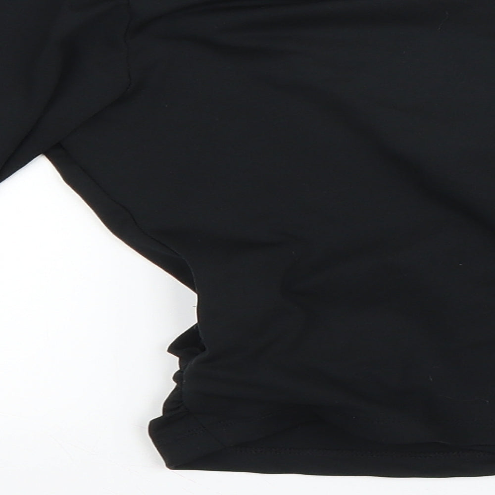 Very Womens Black   Basic T-Shirt Size 6