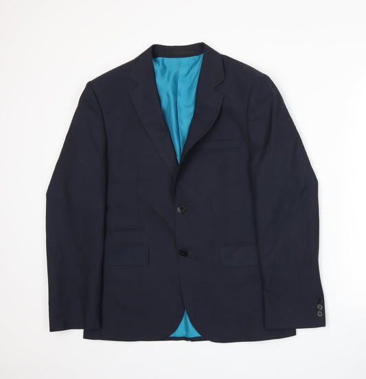 Marks and Spencer Mens Blue   Jacket Suit Jacket Size M