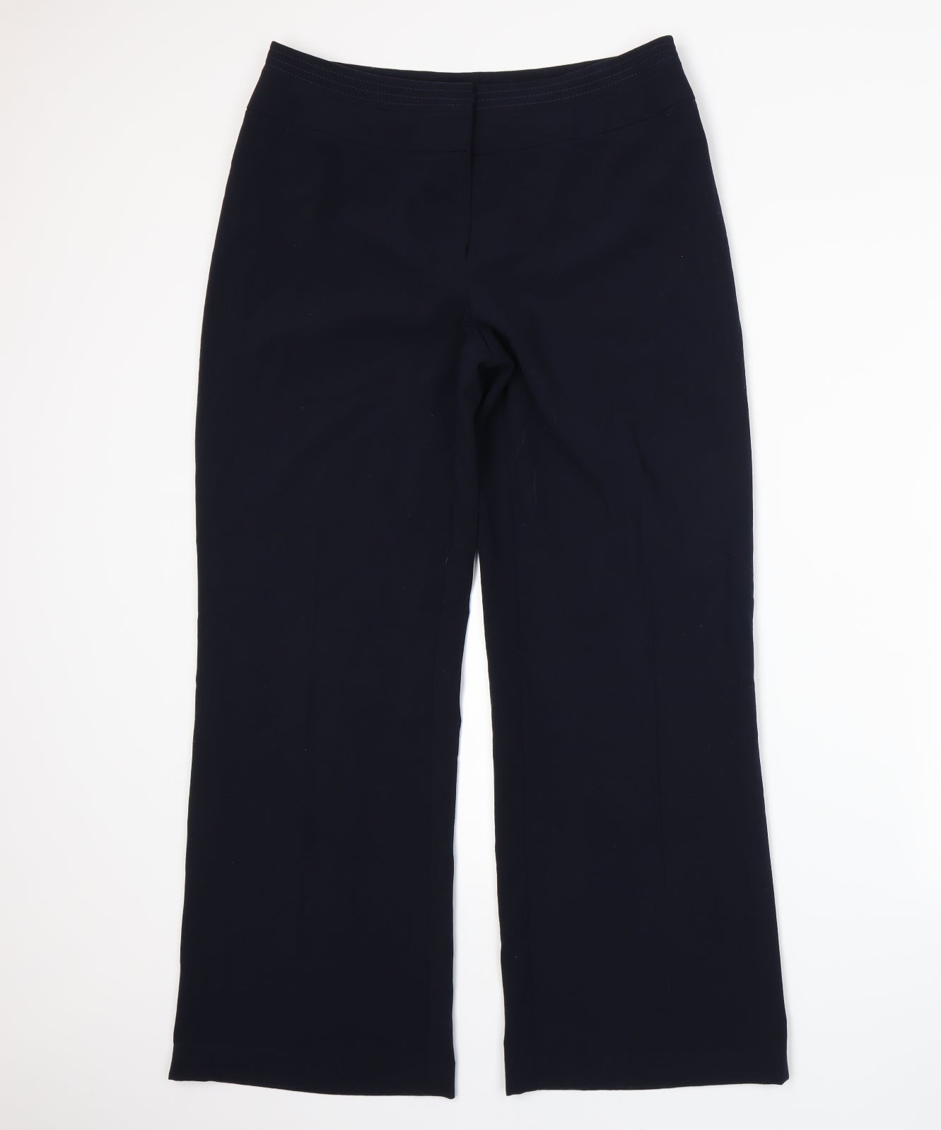 Marks and Spencer Womens Blue   Trousers  Size 12 L27 in