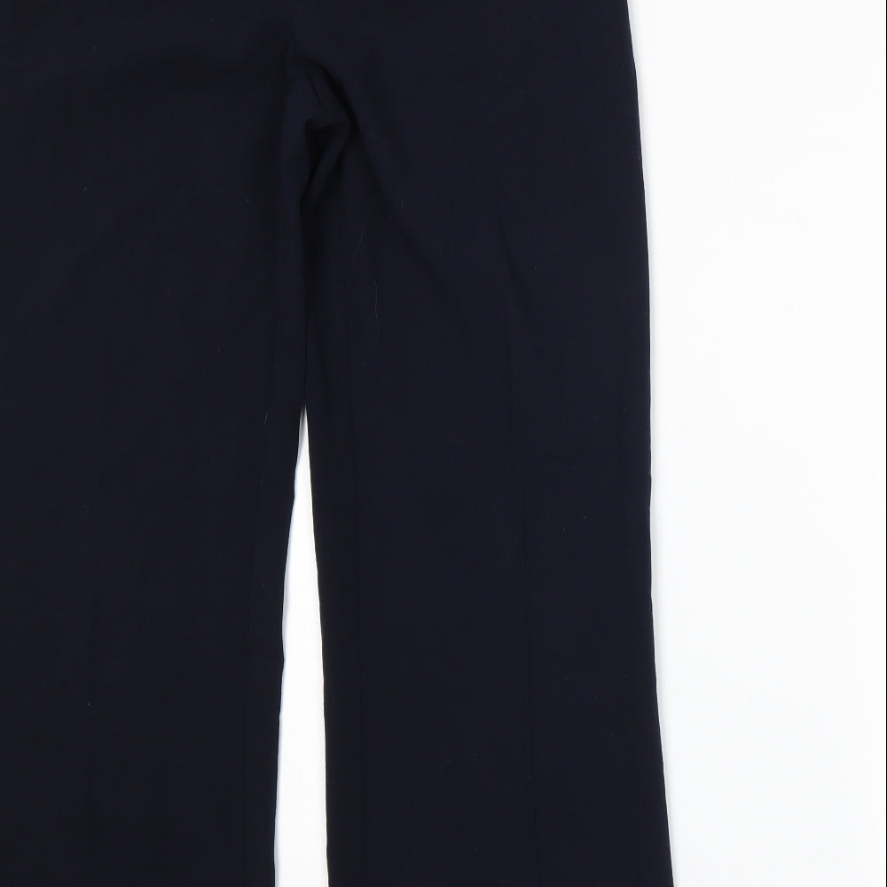 Marks and Spencer Womens Blue   Trousers  Size 12 L27 in