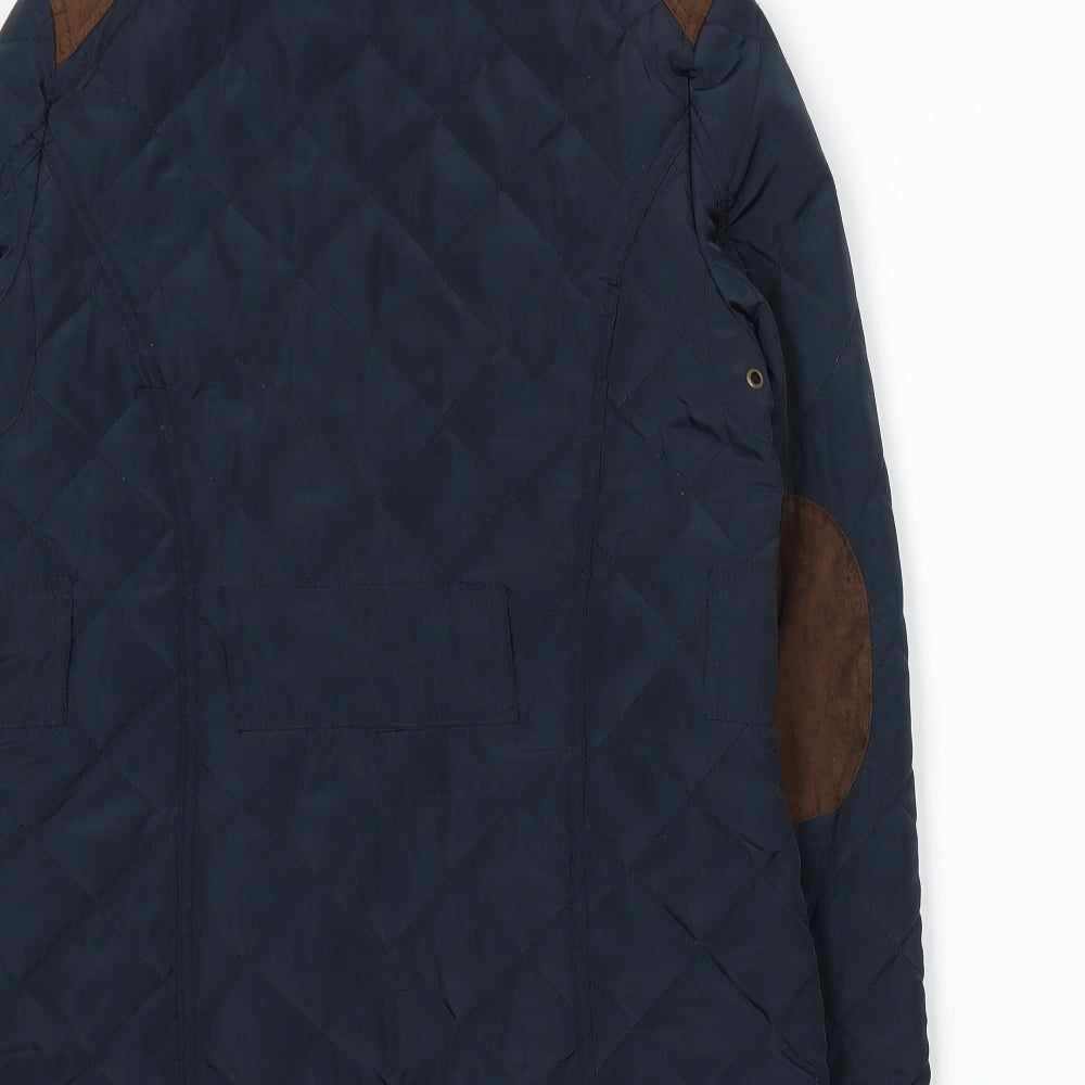 Atmosphere Womens Blue   Quilted Jacket Size 10