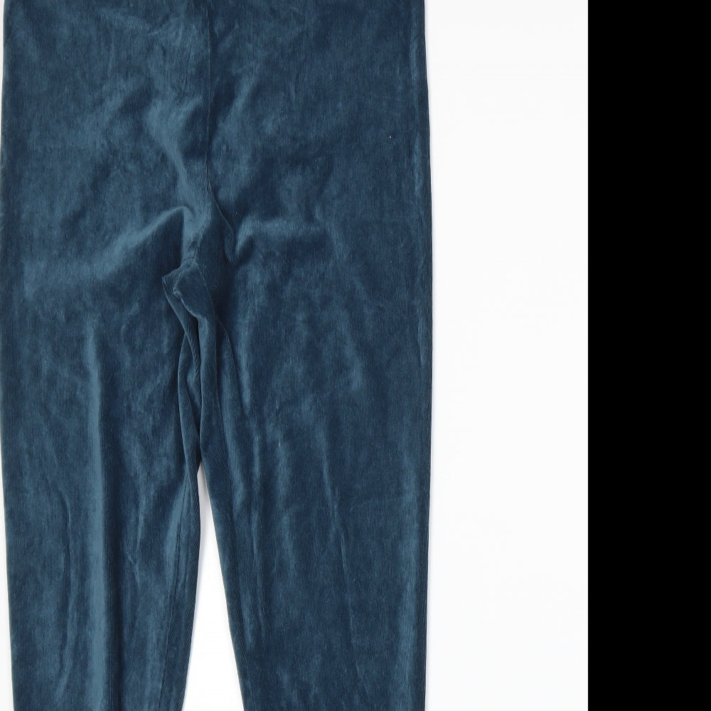 Marks and Spencer Womens Blue   Sweatpants Trousers Size 14 L27 in