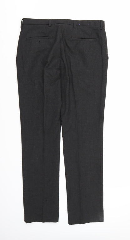 Next Mens Grey  Rayon Trousers   L31 in