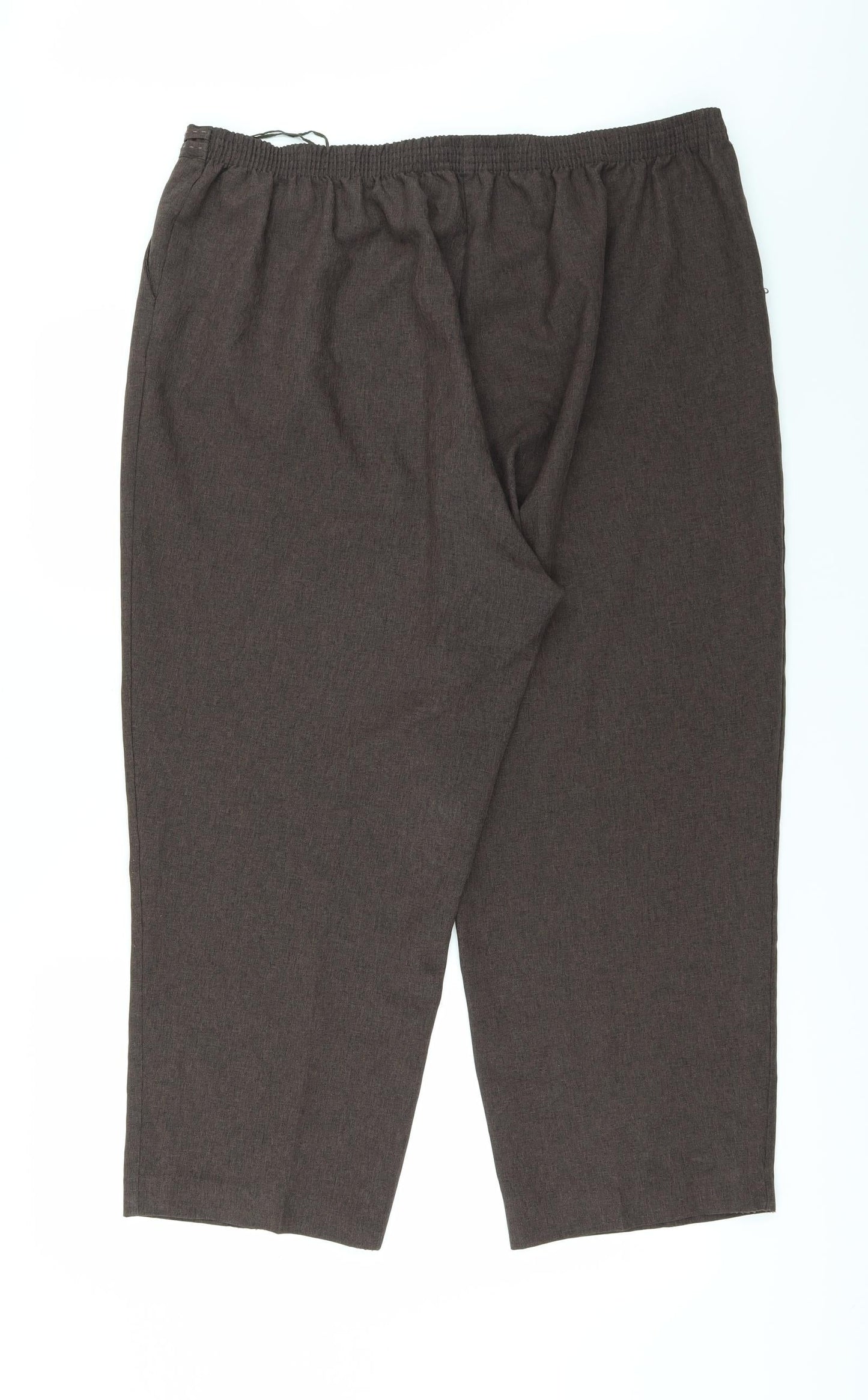 BM Womens Brown   Trousers  Size 20 L25 in