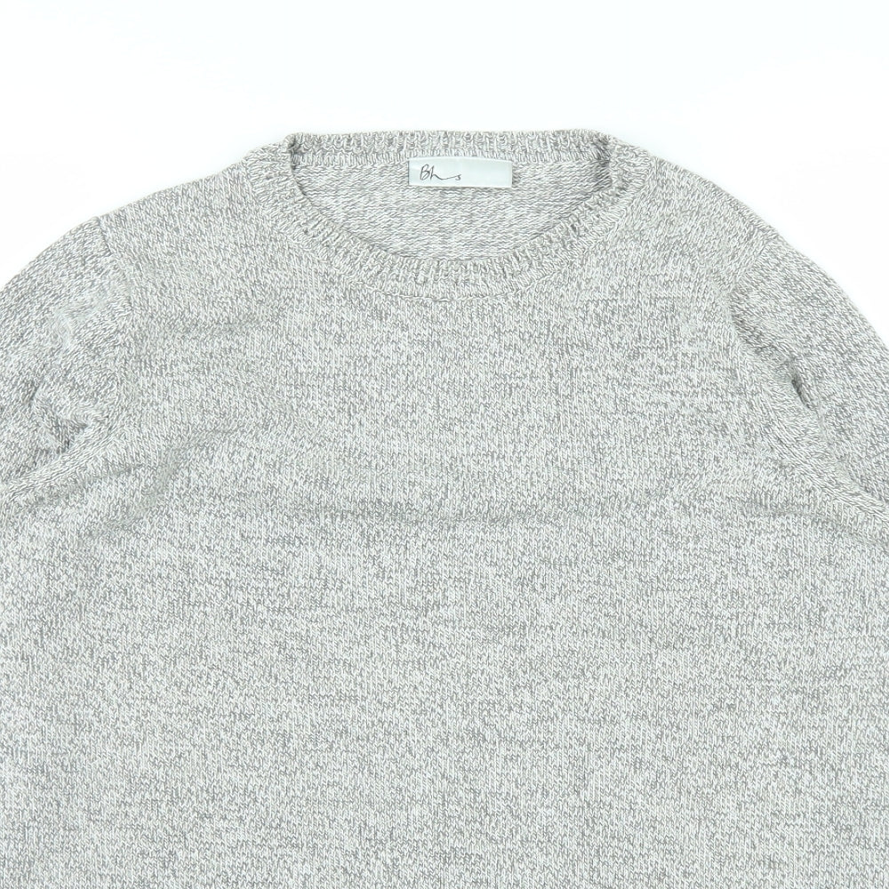 BHS Womens White   Basic T-Shirt Size 10