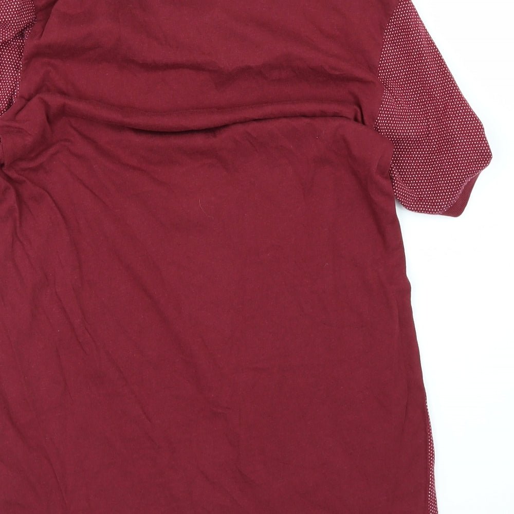 Cedar Wood State Mens Red    Polo Size S