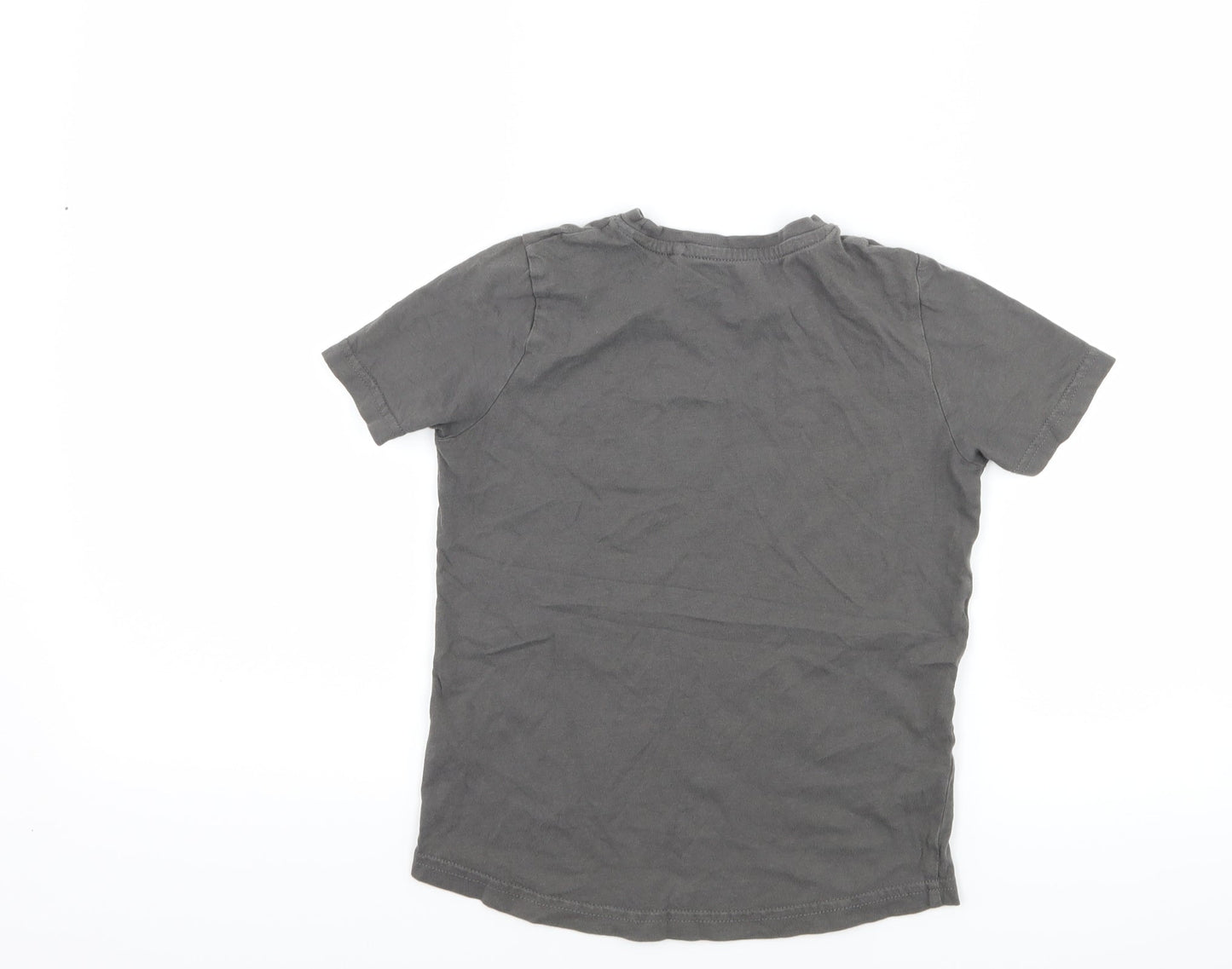 TU Boys Grey   Basic T-Shirt Size 6 Years  - epic