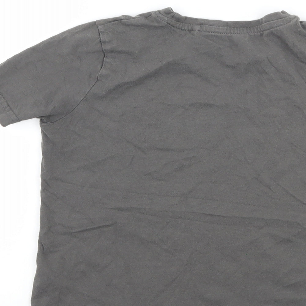 TU Boys Grey   Basic T-Shirt Size 6 Years  - epic