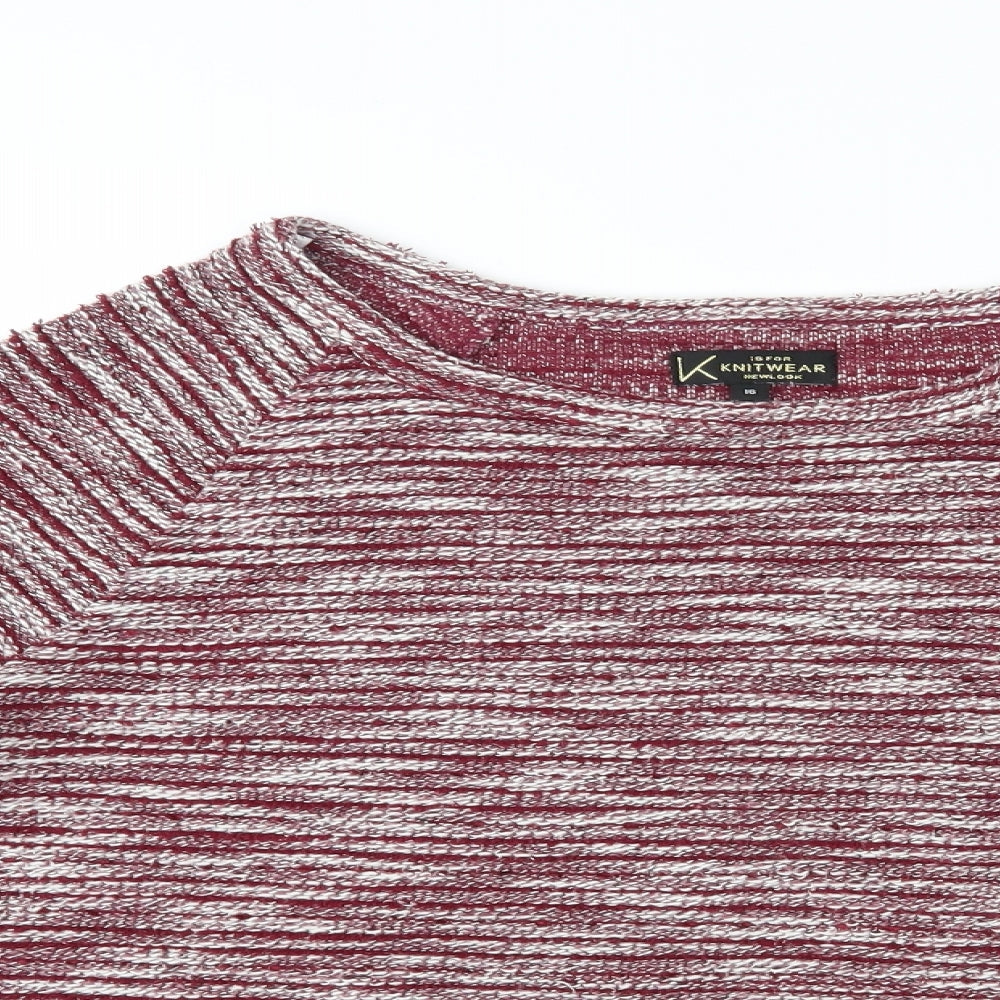 New Look Womens Purple   Pullover Jumper Size 16