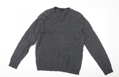 Preloved Gap Mens Grey   Pullover Jumper Size L - Front