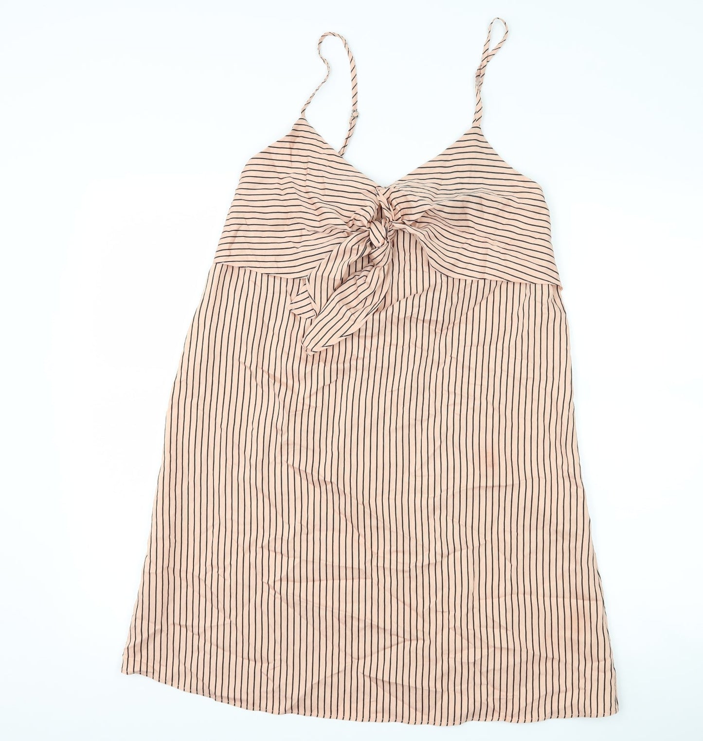 Marks and Spencer Womens Pink Striped  Shift  Size 8