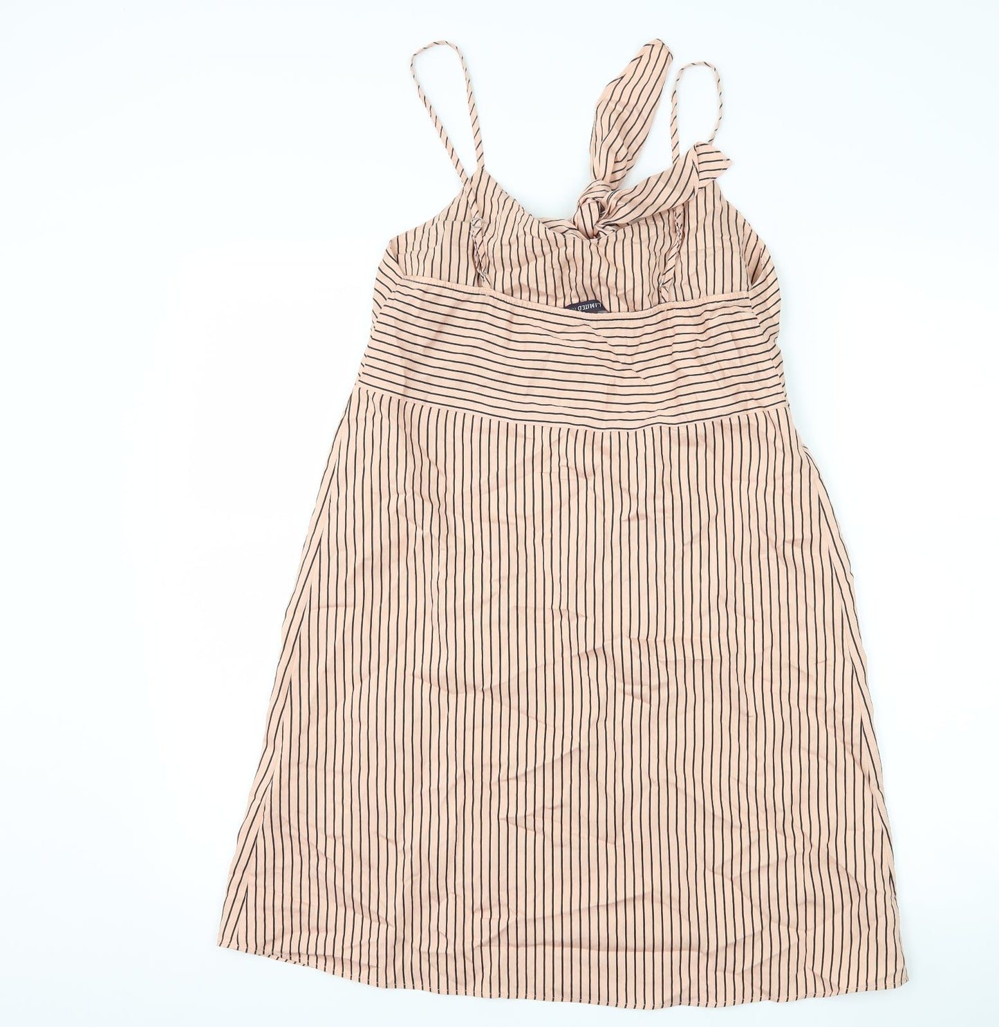 Marks and Spencer Womens Pink Striped  Shift  Size 8