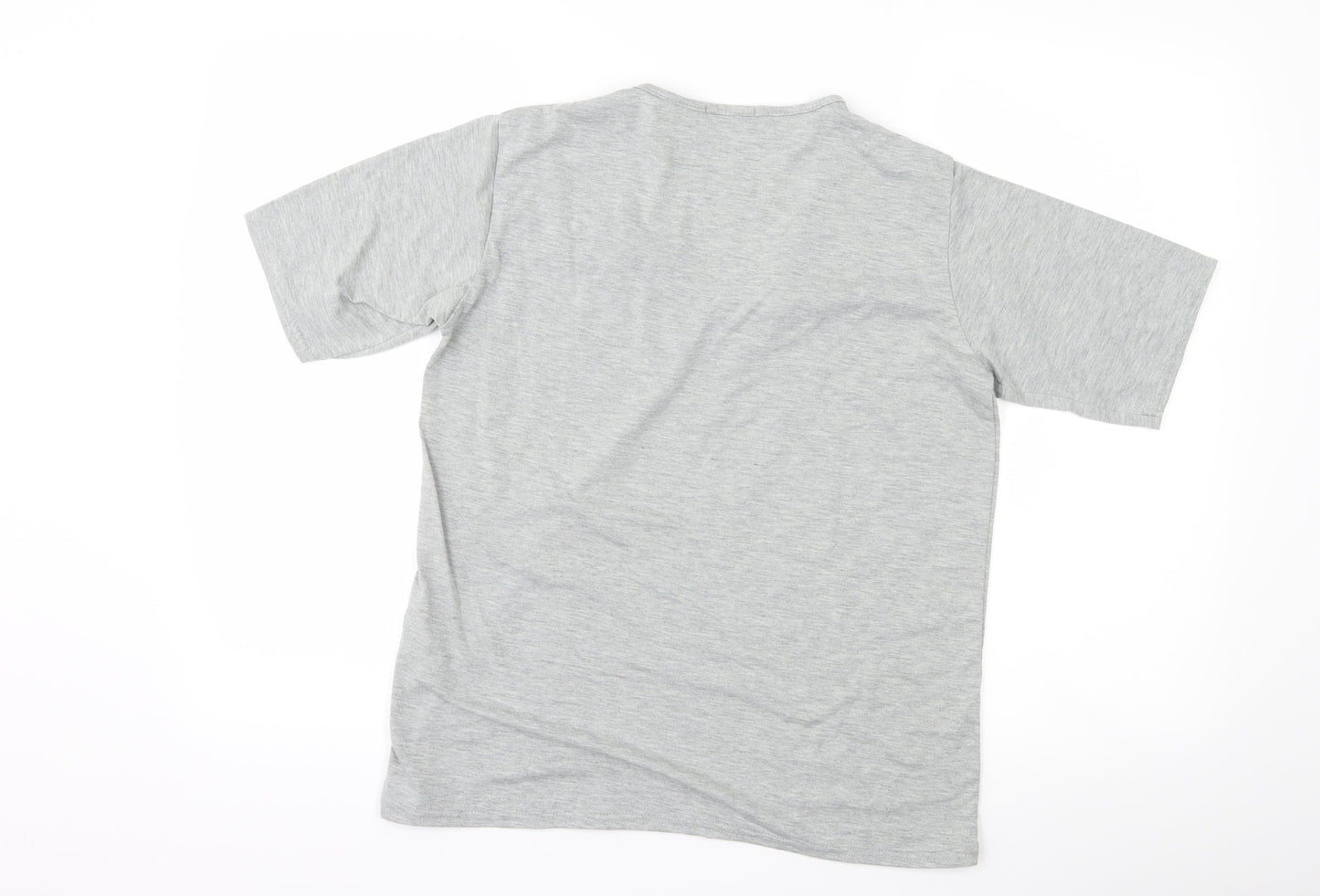 PRETTYLITTLETHING Womens Grey   Basic T-Shirt Size 10