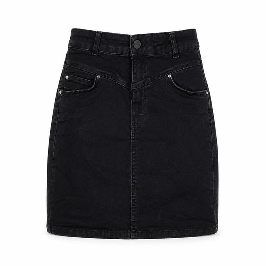 Bershka Womens Black   A-Line Skirt Size 6