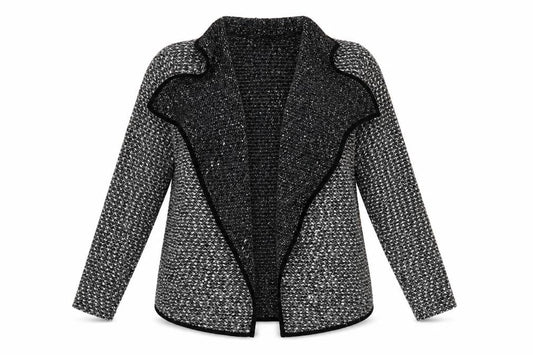 Bonmarché Womens Grey Cardigan Jumper Size 18