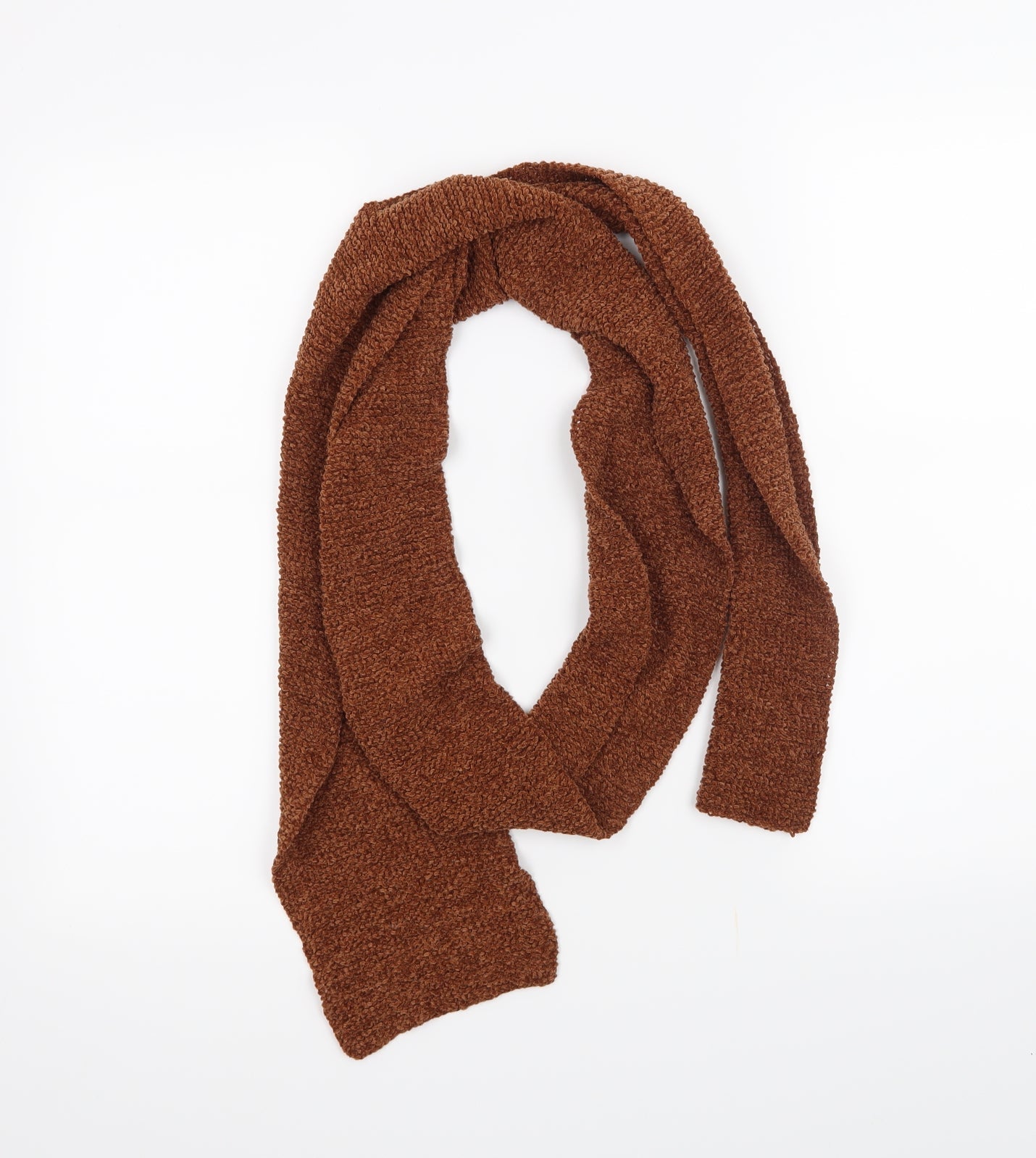 Preworn Womens Brown    Scarf