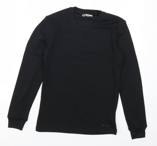 Camper Boys Black   Basic T-Shirt Size 11-12 Years