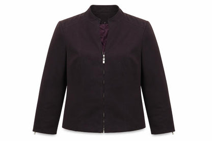 J Taylor Womens Purple   Jacket  Size 14