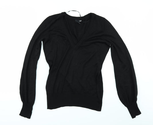 H&M Womens Black   Pullover Jumper Size M