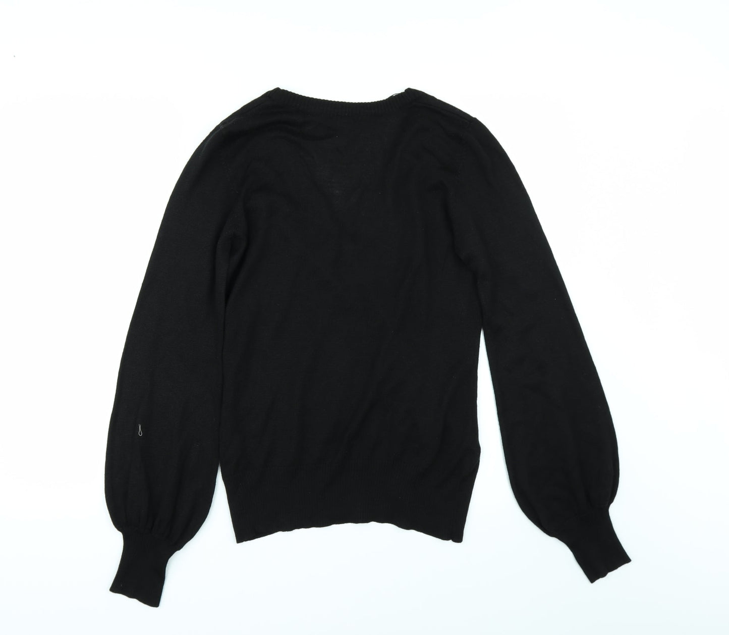 H&M Womens Black   Pullover Jumper Size M