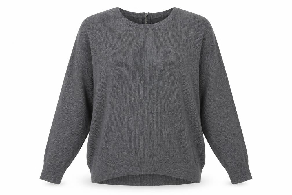 Atmosphere Womens Grey  Knit Pullover Jumper Size 10