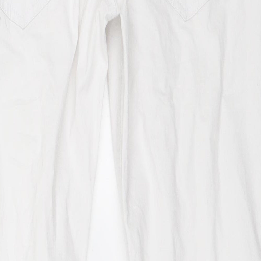 Zeenzo Womens White   Skinny Jeans Size 36 L29 in - Super Skinny