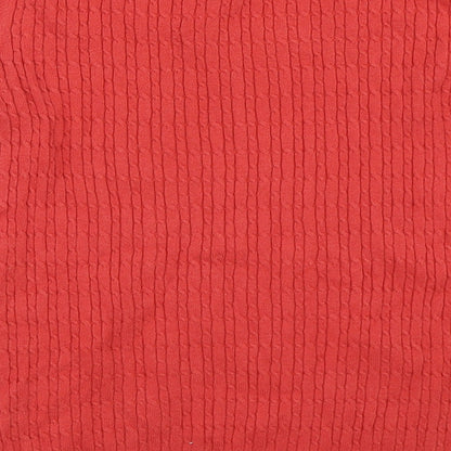 Country Casuals Womens Orange Pullover Jumper Size M