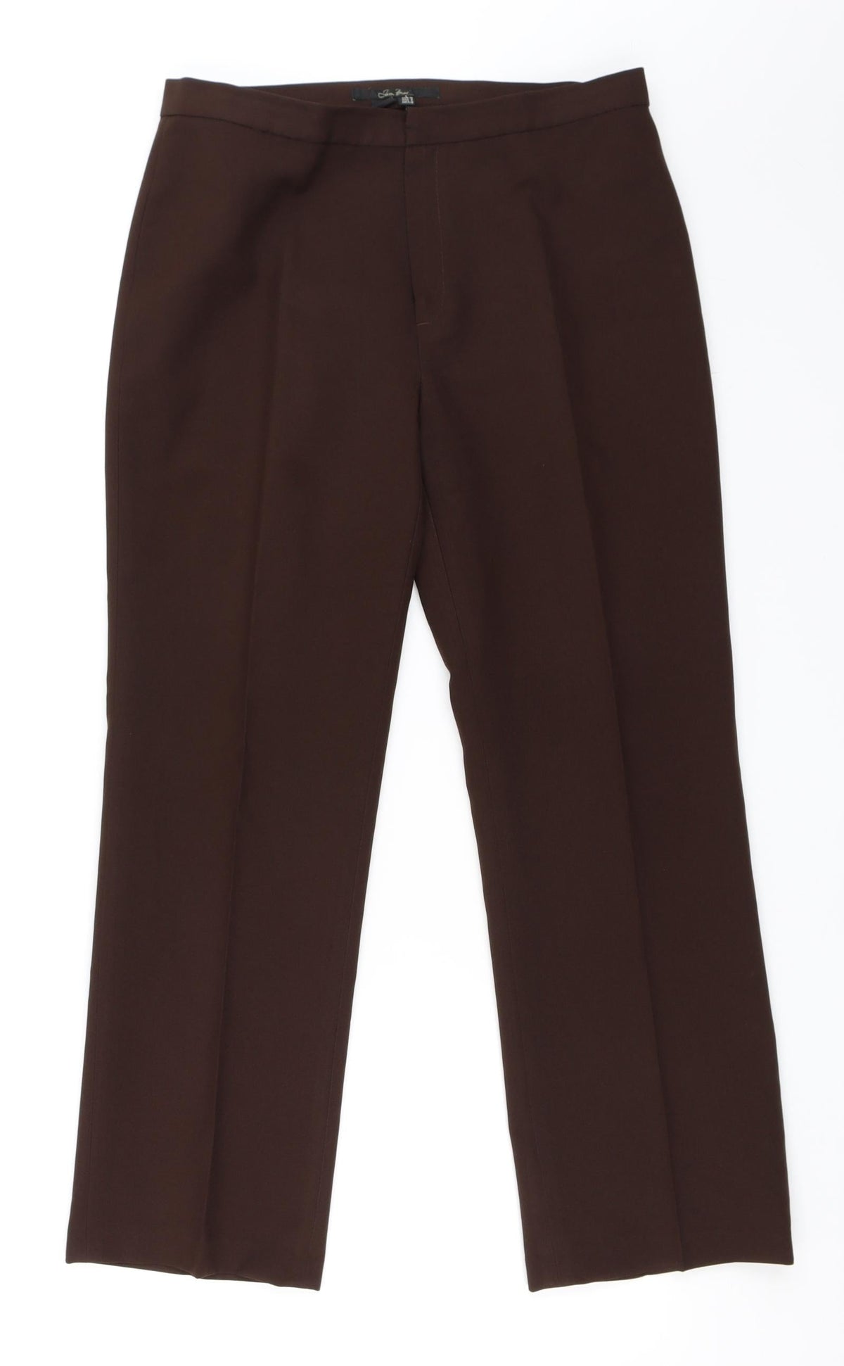 Preworn Womens Brown   Trousers  Size 38 L26 in