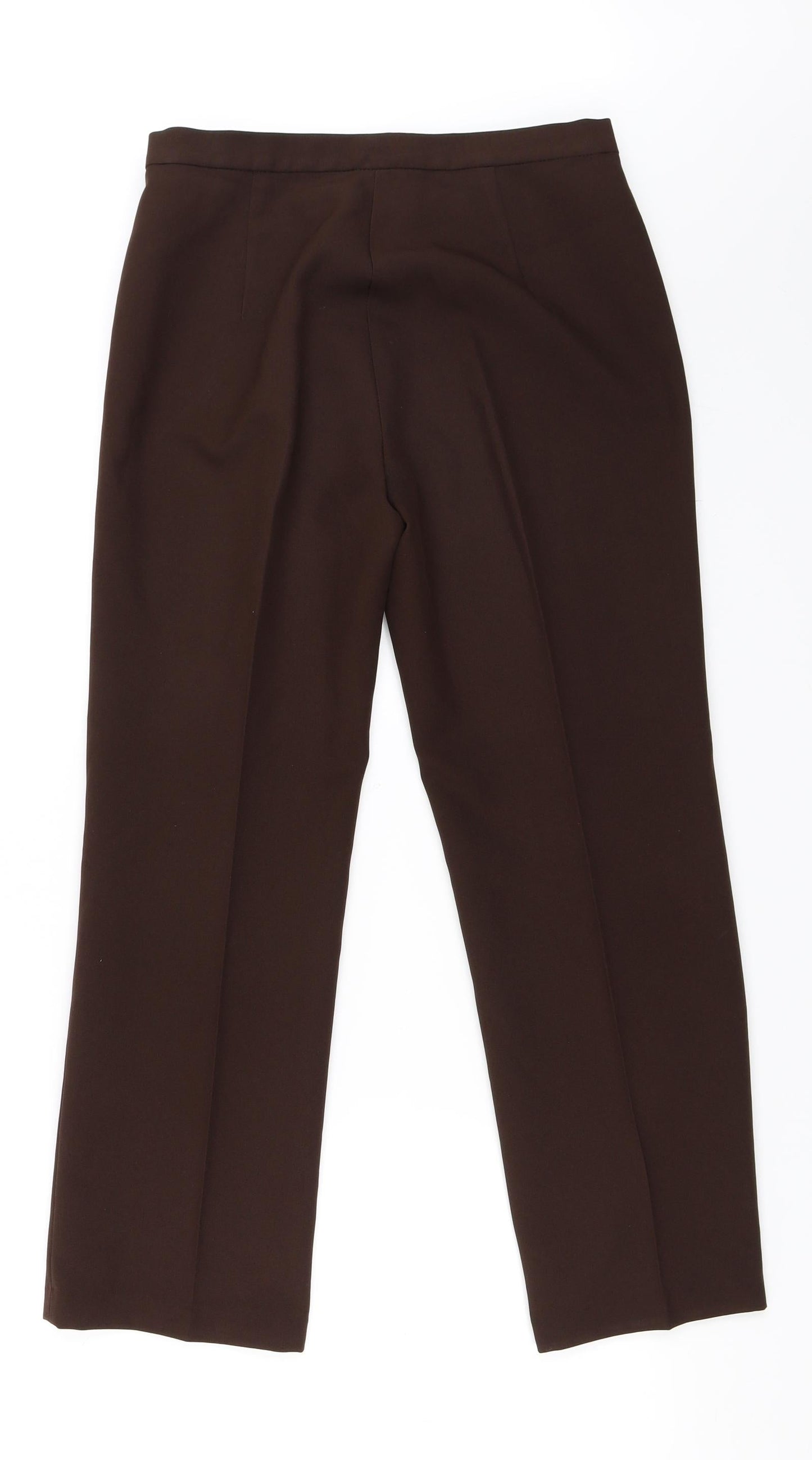 Preworn Womens Brown   Trousers  Size 38 L26 in