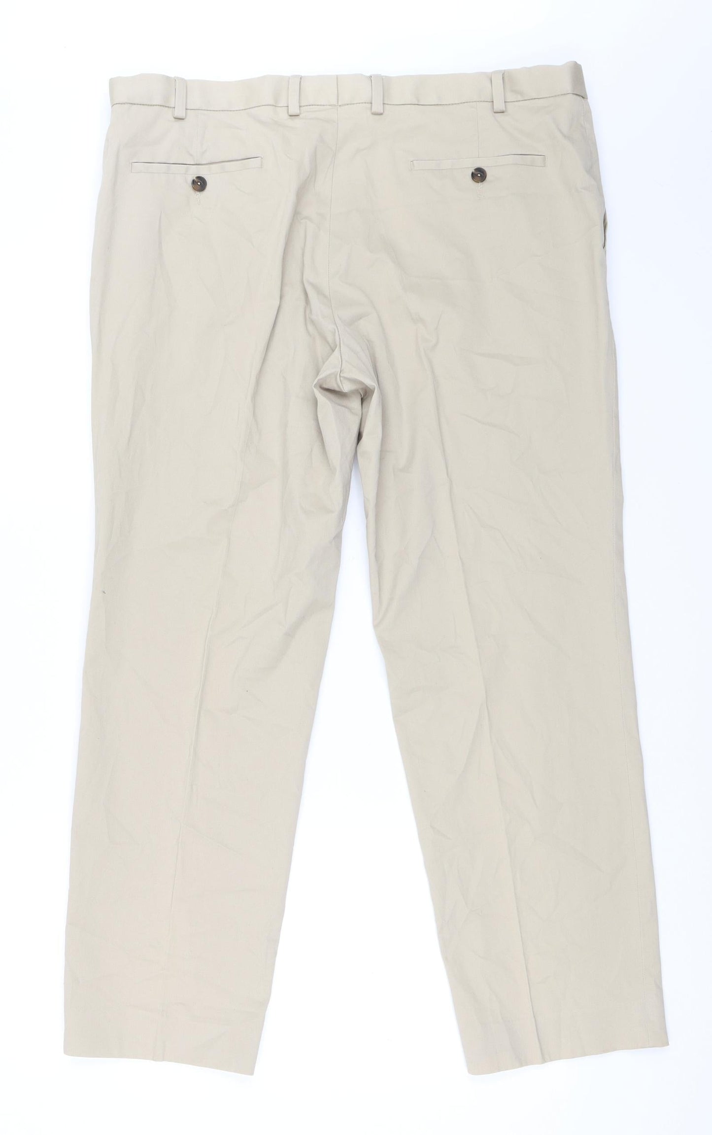 Marks and Spencer Womens Beige   Trousers  Size 38 in L29 in