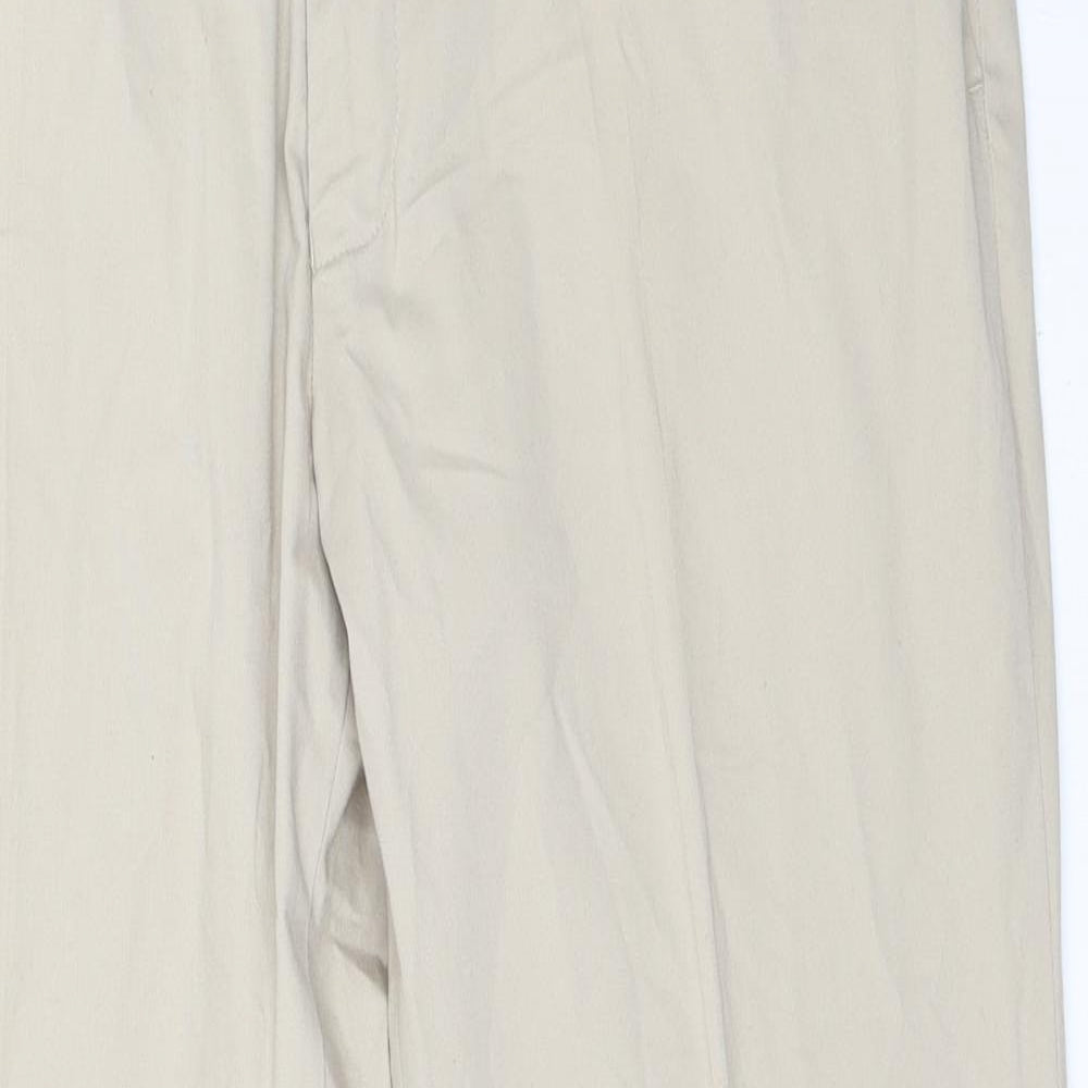 Marks and Spencer Womens Beige   Trousers  Size 38 in L29 in