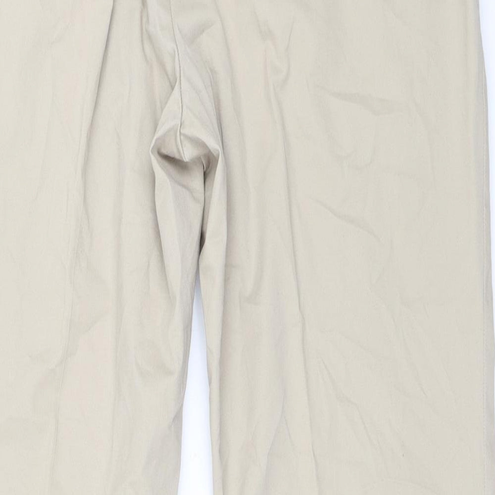 Marks and Spencer Womens Beige   Trousers  Size 38 in L29 in
