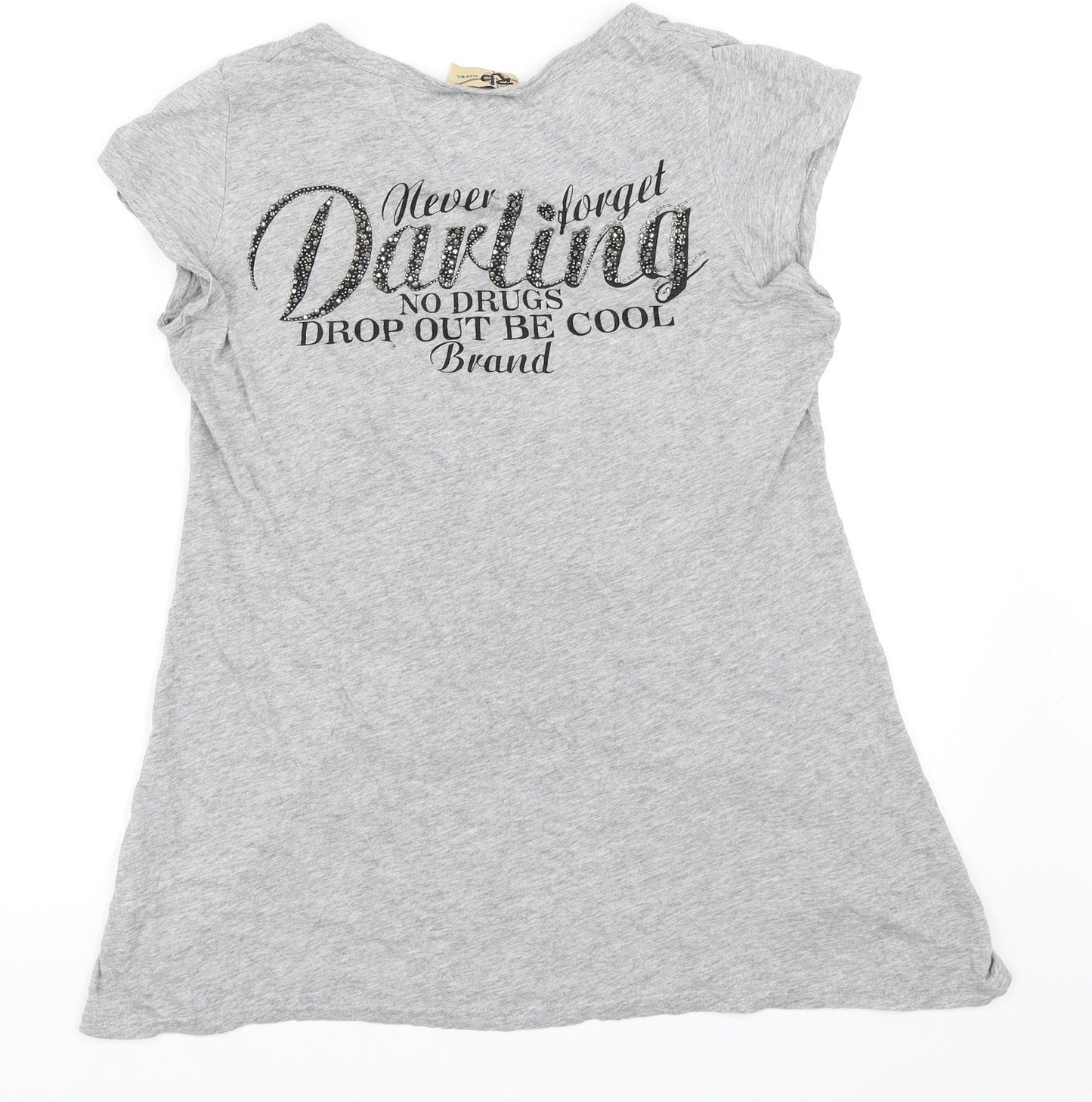 RB Womens Grey   Basic T-Shirt Size M