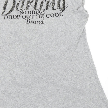 RB Womens Grey   Basic T-Shirt Size M