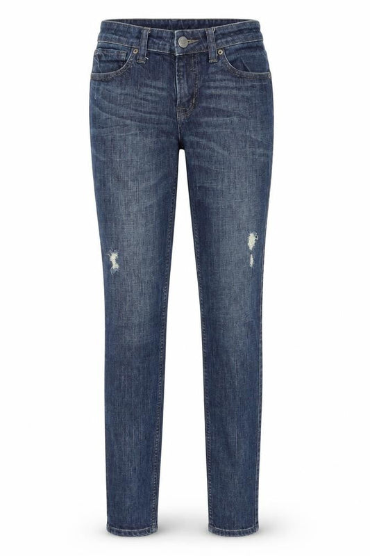Womens Blue  Denim Skinny Jeans Size 6 L33 in