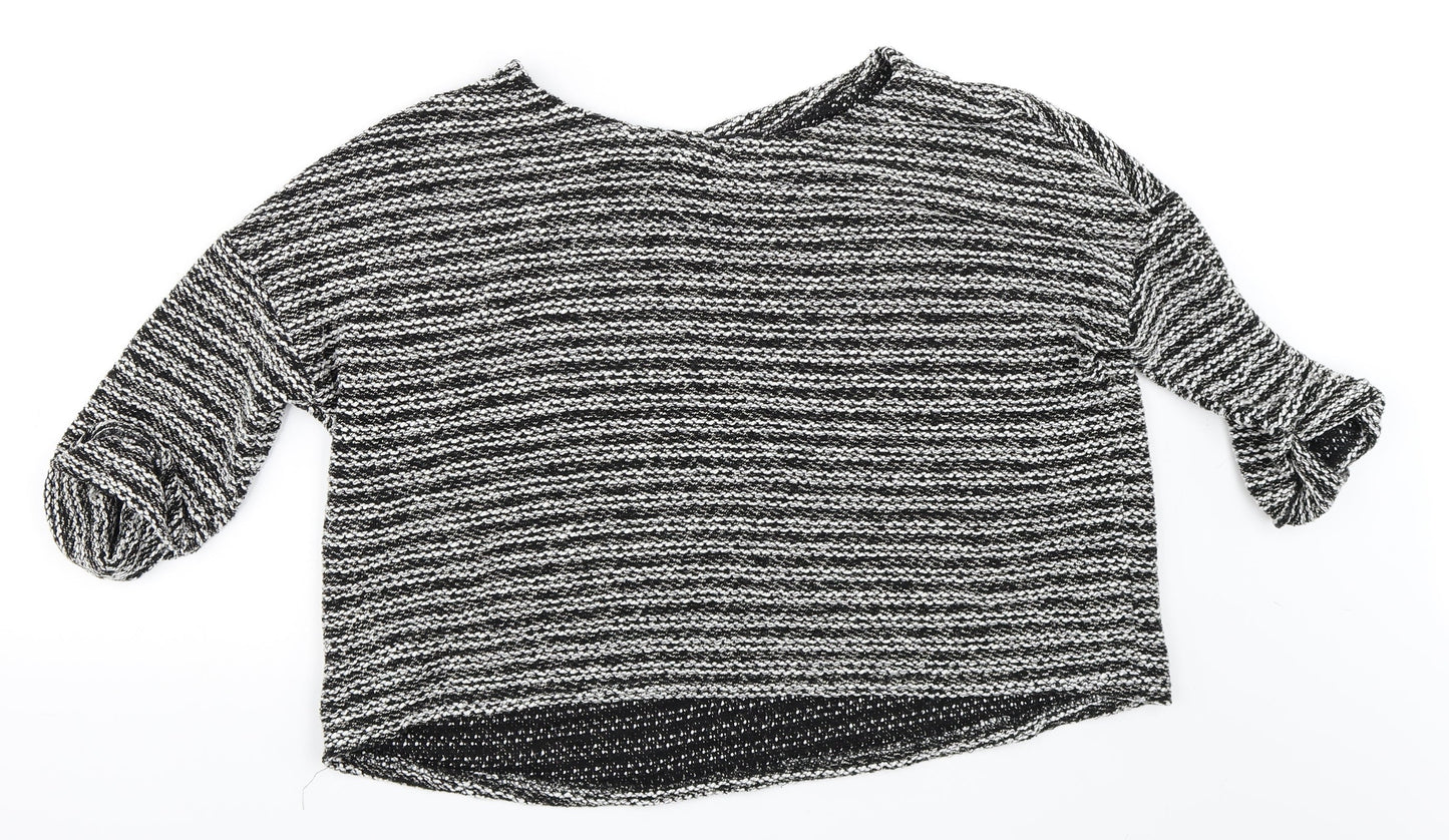 Primark Womens Black   Pullover Jumper Size S