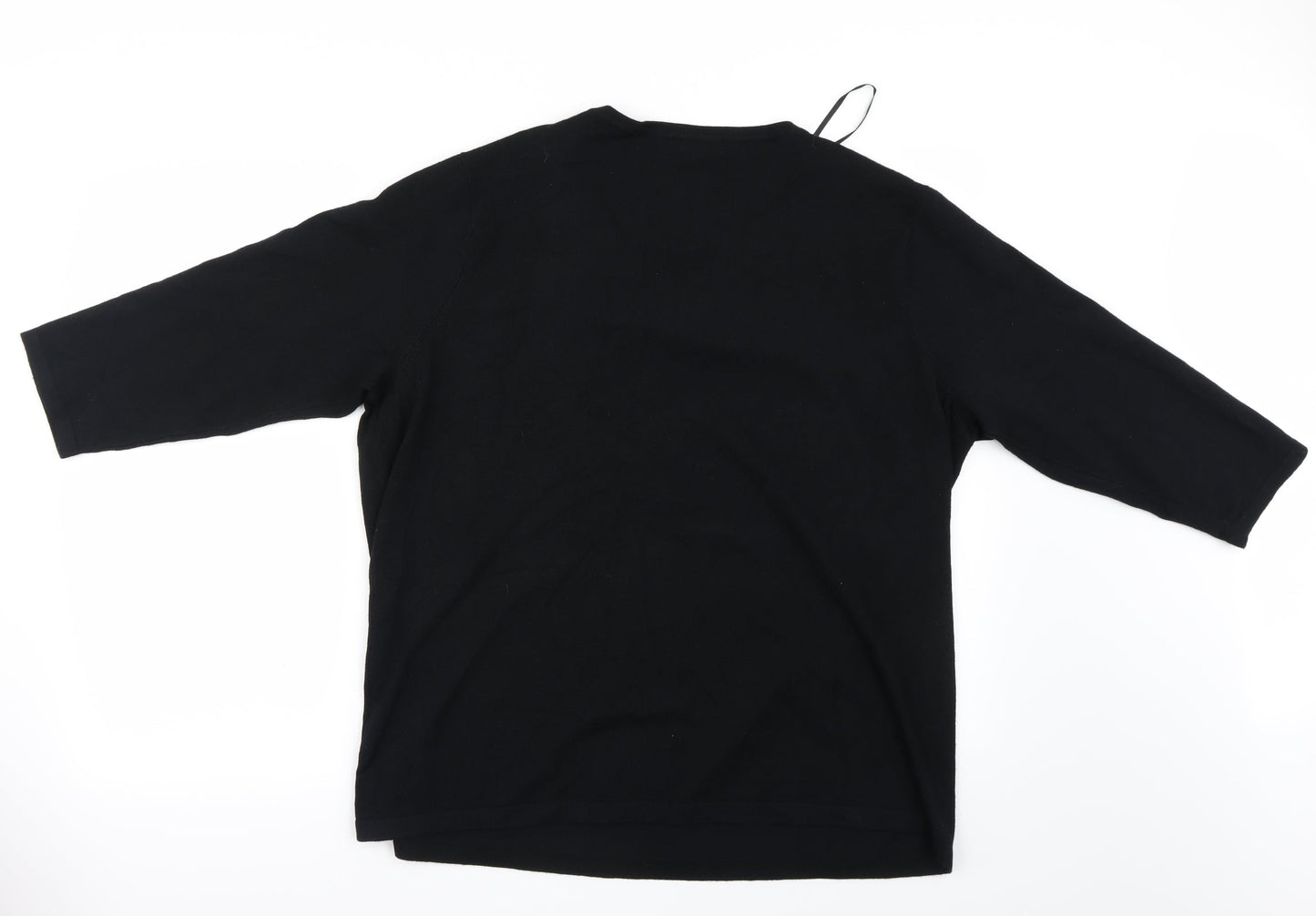 BM Womens Black   Pullover Jumper Size XL