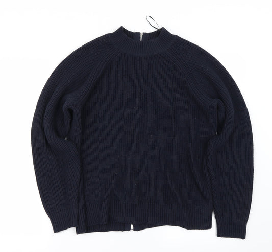 H&M Womens Blue   Pullover Jumper Size M