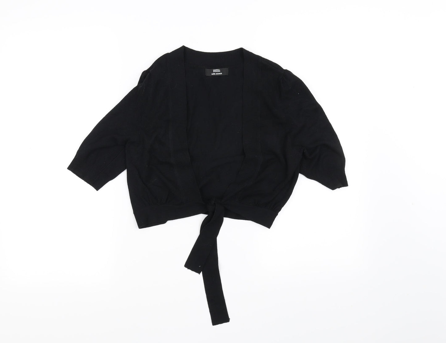 Marks and Spencer Womens Black   Basic Blouse Size 8